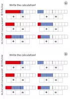 Vista previa - Hojas de trabajo - Mi primer libro de aprendizaje de matemáticas hasta el 6 + cuaderno de soluciones - página 2