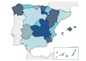 Vorschau - Mal- und Bastelvorlagen - Klettmappe - Comunidades Autónomas - Seite 2