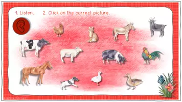 Vista previa - Unidades / Secuencias / Situaciones de Aprendizaje - Interactive -Farm animals: Listening - página 2