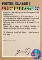 Vorschau - Spiele - Dominos zur Uhrzeit digital - Seite 1