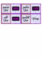 Vorschau - Spiele - Dominos zur Uhrzeit digital - Seite 3