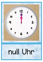 Vorschau - Fördermaterial/Inklusion - Mathematik 1: Uhrzeit Poster - analoge Zeigeruhr - Seite 2