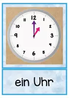Vorschau - Fördermaterial/Inklusion - Mathematik 1: Uhrzeit Poster - analoge Zeigeruhr - Seite 3