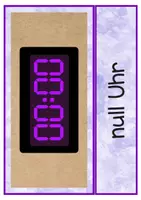 Vorschau - Fördermaterial/Inklusion - Mathematik 1: Uhrzeit Poster Digitaluhr - Seite 2