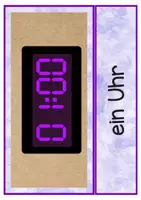 Vorschau - Fördermaterial/Inklusion - Mathematik 1: Uhrzeit Poster Digitaluhr - Seite 3
