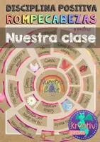 Vista previa - Manualidades / Dibujos para colorear - Disciplina positiva - reglas de clase - rompecabezas - Portada