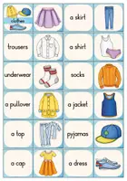 Vorschau - Spiele - Clothes Domino (Wortschatz passend zu Flex & Flory) - Seite 3