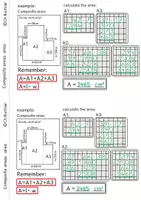 Vista previa - Unidades / Secuencias / Situaciones de Aprendizaje - Cuaderno de trabajo "¡Areas compuestas 2! Calcula el área + cuaderno de soluciones" - página 2