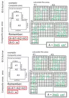 Vista previa - Unidades / Secuencias / Situaciones de Aprendizaje - Cuaderno de trabajo "¡Areas compuestas 2! Calcula el área + cuaderno de soluciones" - página 3