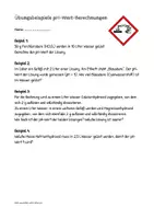 Vorschau - Arbeitsblätter - Rechnungen zum pH-Wert - Seite 2
