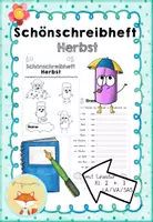 Vorschau - Arbeitsblätter - XXL-Paket: Schönschreibhefte Jahreszeiten + Tiere (Schreibschrift)) - Seite 1