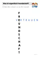 Vorschau - Arbeitsblätter - Freundschaft Arbeitsheft - Seite 3