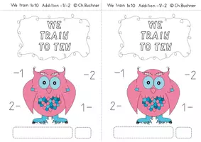 Vista previa - Unidades / Secuencias / Situaciones de Aprendizaje - Cuaderno de trabajo "Entrenamos a 10 -1-2 + cuaderno de soluciones" - Portada