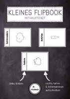 Vorschau - Arbeitsblätter - Kleines Flipbook - Comunidades Autónomas (mit Hauptstadt) - Deckblatt