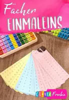 Vorschau - Merkblätter - 1x1 Multiplikation Fächer Freebie - Deckblatt
