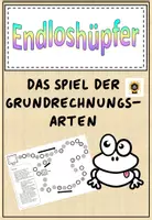 Vorschau - Spiele - Endloshüpfer - das Spiel der Grundrechnungsarten - Deckblatt
