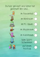 Vorschau - Poster - Türschild wo sind wir mit Chalkys - Seite 3