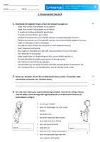 Vorschau - Klassenarbeiten - Klassenarbeit Rico, Oskar und die Tieferschatten - Seite 1