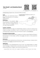 Vorschau - Arbeitsblätter - Österreich Paket - Die 5 Großlandschaften Österreichs - Deckblatt