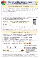 Vorschau - Merkblätter - Merkblatt zum Thema Daten und Statistik (Häufigkeiten, Kreisdiagramm, Säulendiagramm, Boxplot) - Seite 3