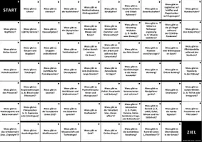 Vorschau - Spiele - Brettspiel: Finale Nebensätze mit „Wozu gibt es …?“ (Konversation) - Deckblatt