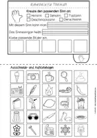 Vorschau - Unterrichtsreihen - Lapbook | Mein Körper - meine Sinne - Seite 3