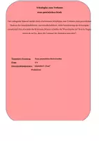 Vorschau - Arbeitsblätter - Einen persönlichen Brief schreiben (Arbeitsauftrag) - Deckblatt