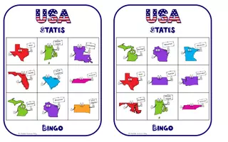 Vorschau - Spiele - USA - 50 States - Bingo - Seite 3