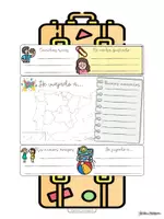 Vista previa - Hojas de trabajo - Recuerdos de verano - página 1