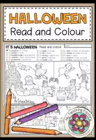 Vista previa - Hojas de trabajo - HALLOWEEN - Read and colour (2 niveles de diferenciación) - Portada