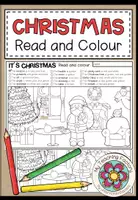 Vista previa - Hojas de trabajo - IT´S CHRISTMAS - Read and colour (2 niveles de diferenciación) - Portada