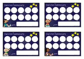 Vorschau - Fördermaterial/Inklusion - Sternchen-Sammelkarten Verstärkersystem - Seite 3