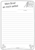 Vorschau - Arbeitsblätter - Mein Brief an mich selbst (Stundenmaterial) - Seite 3
