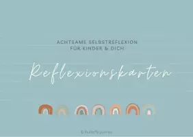 Vorschau - Bildkarten - Reflexionskarten für den Unterricht - Regenbogen - Deckblatt