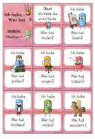 Vorschau - Spiele - Ich habe... Wer hat...? Lesespiel Verben Chalkys - Seite 2