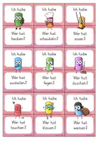 Vorschau - Spiele - Ich habe... Wer hat...? Lesespiel Verben Chalkys - Seite 3