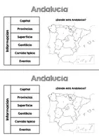 Vorschau - Arbeitsblätter - Comunidades Autónomas: Bastelvorlage (2 Versionen) - Seite 2