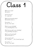 Vorschau - Spiele - Materialpaket Conversation phrases / Speech bubbles - Seite 2