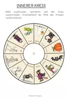 Vorschau - Arbeitsblätter - Halloween – Englisch, Vokabel, Arbeitsblatt, Übungen, Halloween Wortschatz, Vocabulary, Begriffe lernen, Bildwörter, Englischunterricht | Vocabulary Wheel, Wortschatzrad, Klasse 3, 4, Grundschule - Seite 3