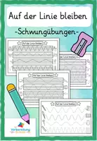 Vorschau - Arbeitsblätter - Schwungübungen: Vorbereitung Schreiben - Deckblatt