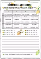 Vorschau - Arbeitsblätter - Arbeitsblätter Deutsch Klasse 3 / 4: Lesen, Grammatik, Rechtschreibung Komplettpaket - Seite 1