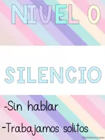 Vista previa - Decoración del aula - Niveles de voz/Voice Levels - página 2