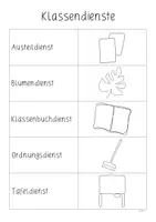 Vorschau - Poster - Klassendienste ("line art"/sw) - Seite 2