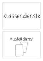 Vorschau - Poster - Klassendienste ("line art"/sw) - Seite 3