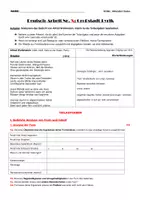 Vorschau - Klassenarbeiten - Deutsch Mittelstufe: Geführte Analyse eines expressionistischen Großstadtgedichts: Wolfenstein, "Städter" - Seite 1
