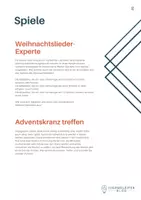 Vorschau - Spiele - eBook: 33 Spiele und Ideen für Advent & Weihnachten - Seite 1