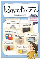 Vorschau - Poster - Klassenleitungs-Bundle (Tagestransparenz, Kontrollschilder, Klassendienste) - Seite 1