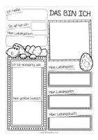Vorschau - Arbeitsblätter - Das bin ich Dinoklasse Arbeitsblätter (sich vorstellen) - Seite 2
