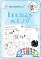 Vorschau - Spiele - Bundestagswahl 2021 – Kreuzworträtsel - Deckblatt