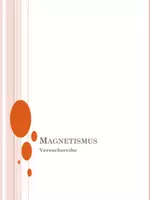 Vorschau - Experimente - Magnetismus Versuchsreihe - Seite 1